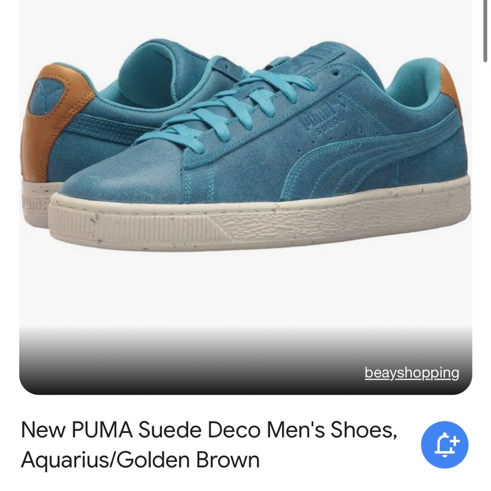 PUMA Suede Deco Aquarius - Golden Brown